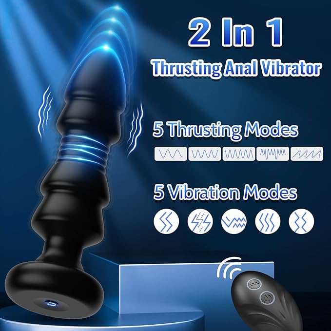 Zuurager Thrusting Anal Plug