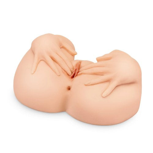 PDX Plus Spread My Tight Pussy Masturbator- Vanilla