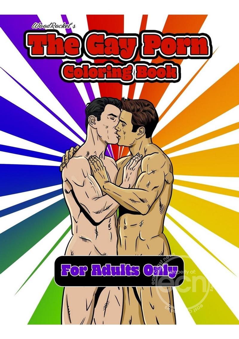 The Gay Porn Coloring Book plus Crayons
