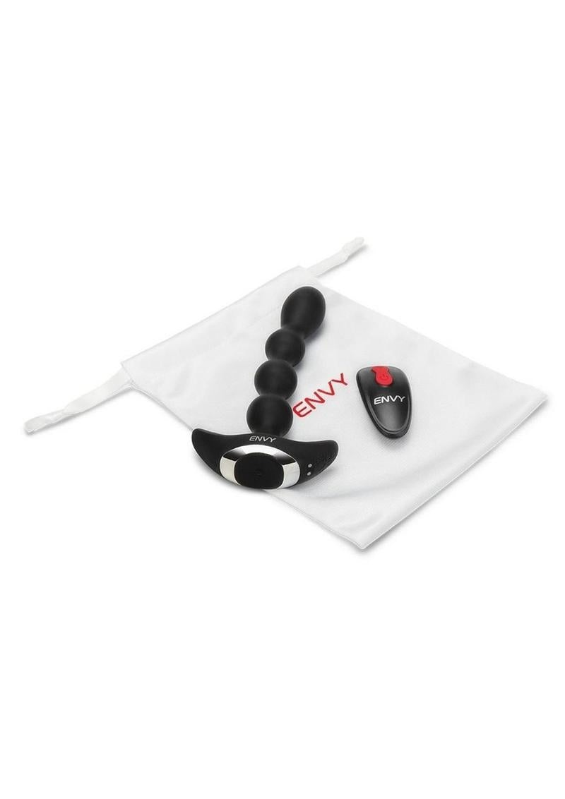 Envy Deep Reach Vibrating Anal Beads with Remote Control (In Stock June 25th)