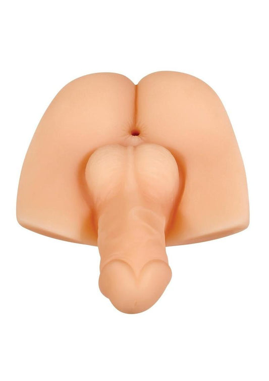 Gender X Backdoor Bash Stroker with Vibrating Cock Ring (In Stock June 25th)