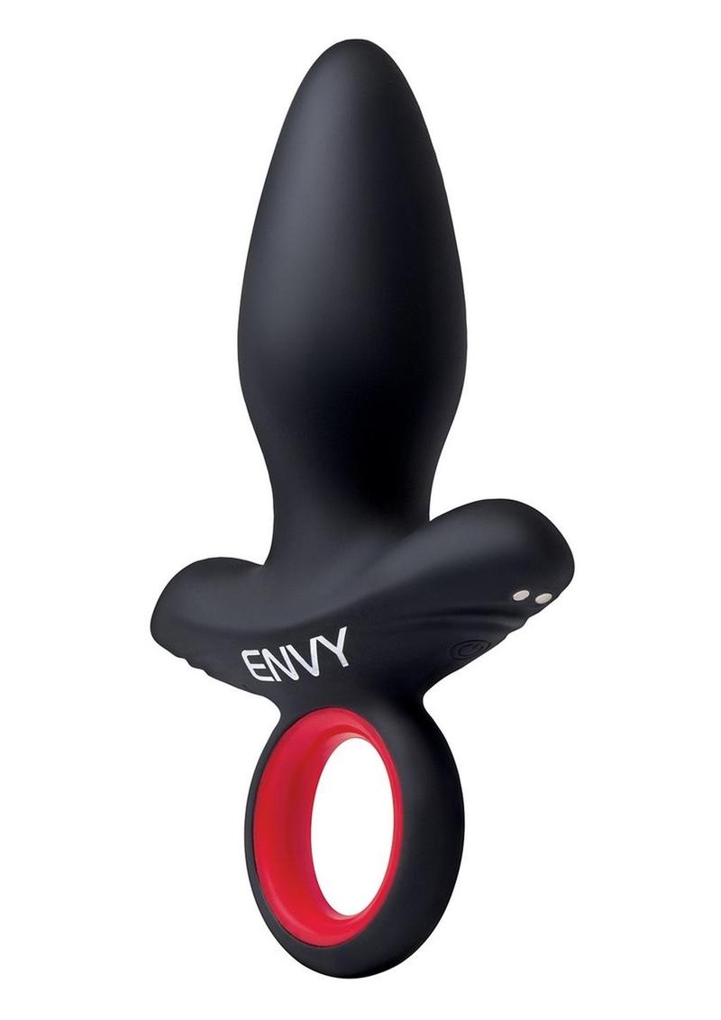 Envy Vibrating Silicone Vibrating Assifier Butt Plug