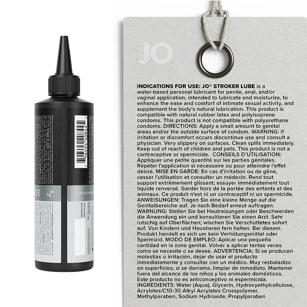 JO Stroker Lubricant (Choose Size) In Stock Oct 14th
