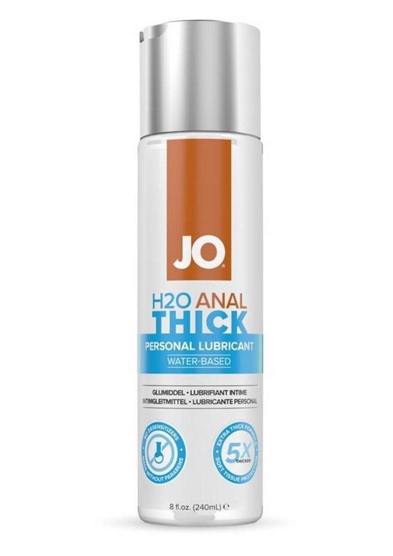 JO H20 Anal Thick Water Based Lube (Choose Size)