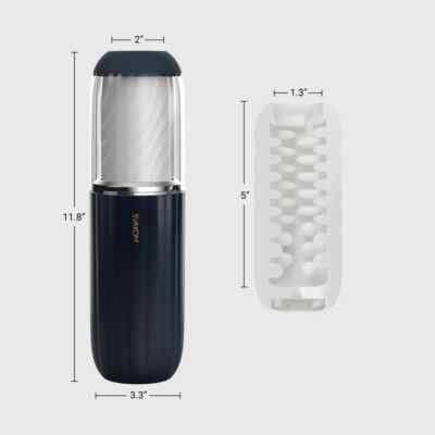 Svakom Alex Neo 2 Interactive Thrusting Masturbator-Black (In Stock July 16th)
