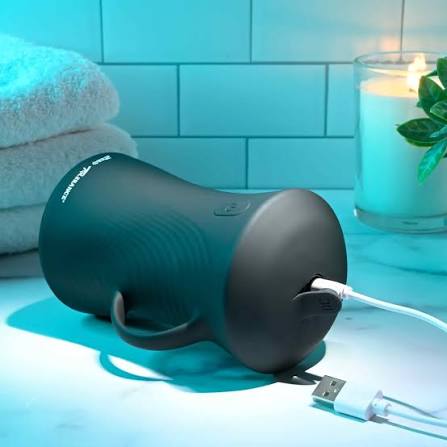 Zero Tolerance Gyro Stroker Rechargeable Masturbator-Black (In Stock July 16th)
