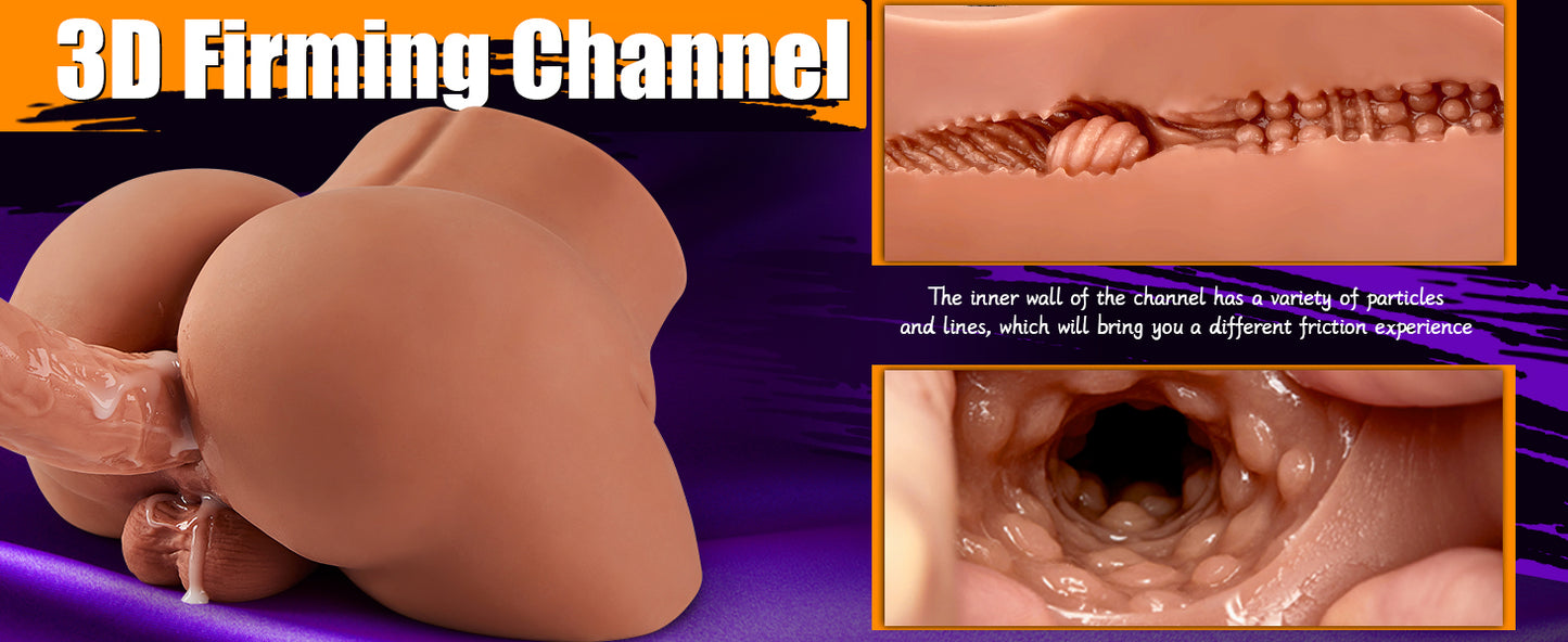 11 LB Thrusting Vibrating Torso Sex Doll