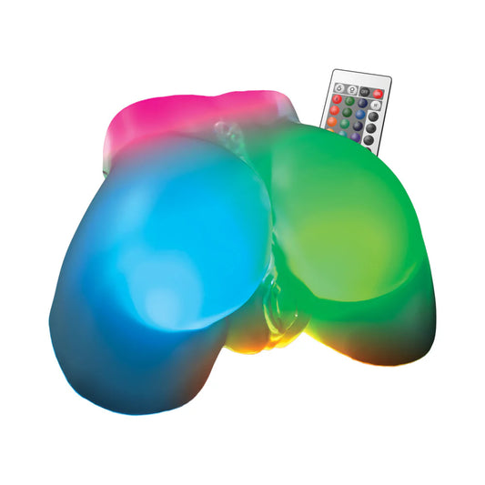 PDX Elite Go-Go Booty LED Mega Masturbator Frosted (In Stock July 20th)