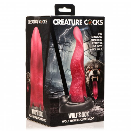 Creature Cocks Wolf’s Lick Silicone Dildo