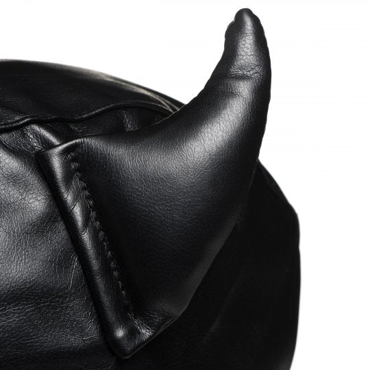 Master Series Fetish Hood with Horns