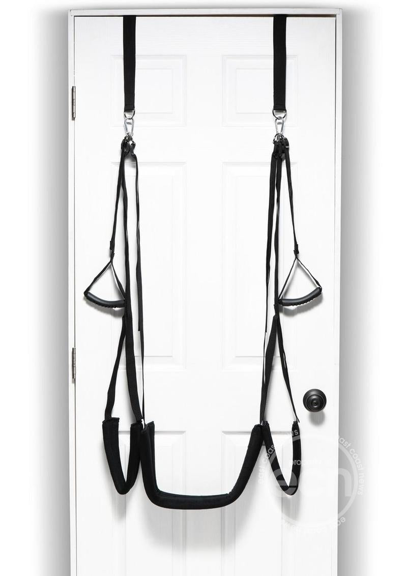 Bedroom Bliss Lovers Door Swing- Black