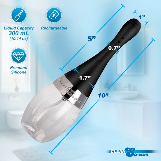 Cleanstream Automatic Enema Bulb with 5 Jet Premium Silicone Noozle (In Stock Aug 4th)