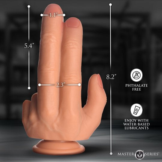 Master Series The Shocker Silicone Dildo (In Stock Aug 4th)