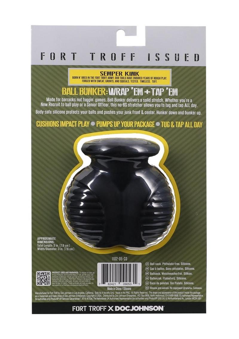 Fort Troff Silicone Ball Bunker- Black