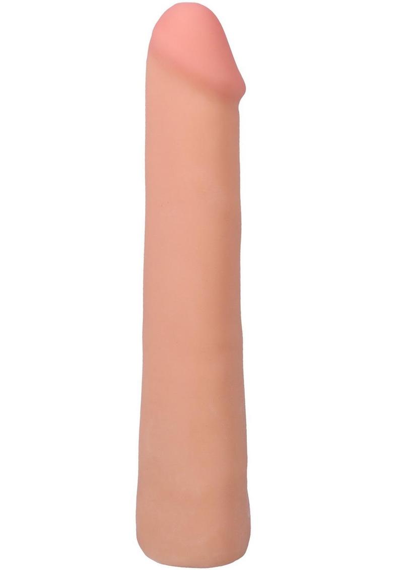 The Realistic Cock Ultraskyn Removable Vac-U-Lock Suction Cup 9in-Vanilla