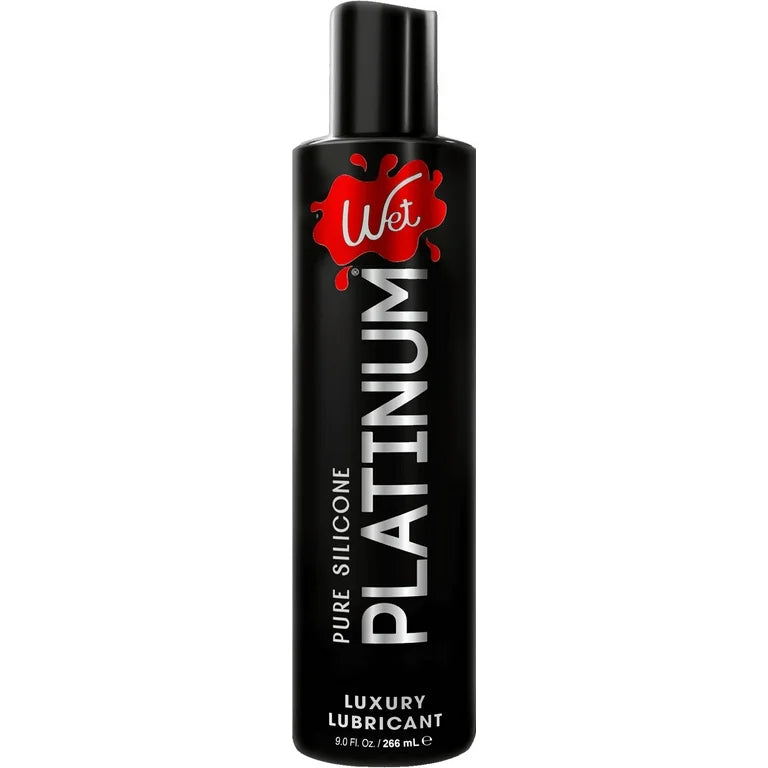 Wet Platinum Luxury Silicone Lube (Choose Size)