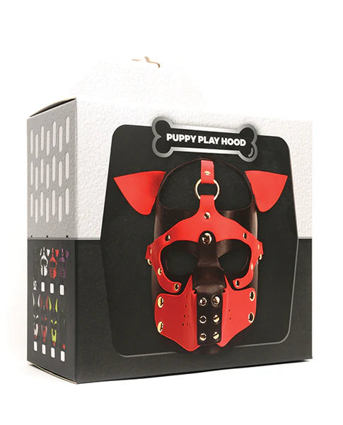 665 Bondage Pup Hood- Black