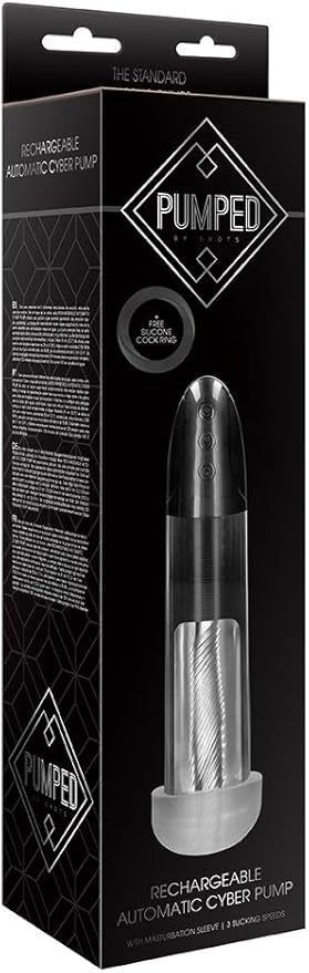 Shots Rechargeable Automatic Cyber Penis Pump
