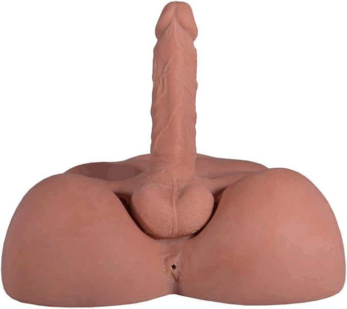 10.8 lb Ferch Masturbator Butt with Flexible Dildo- Vanilla