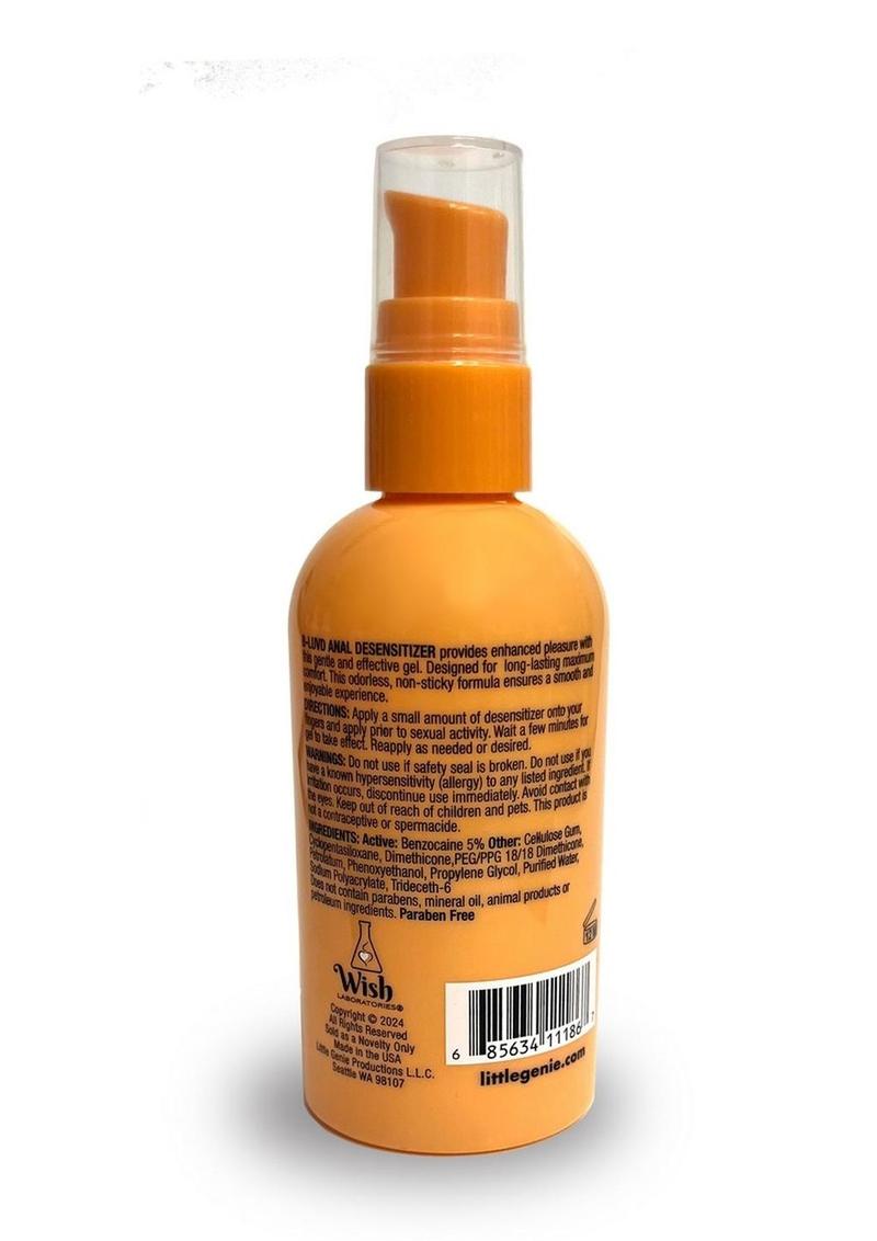 B-Luvd Anal Desensitizing Lube 4oz
