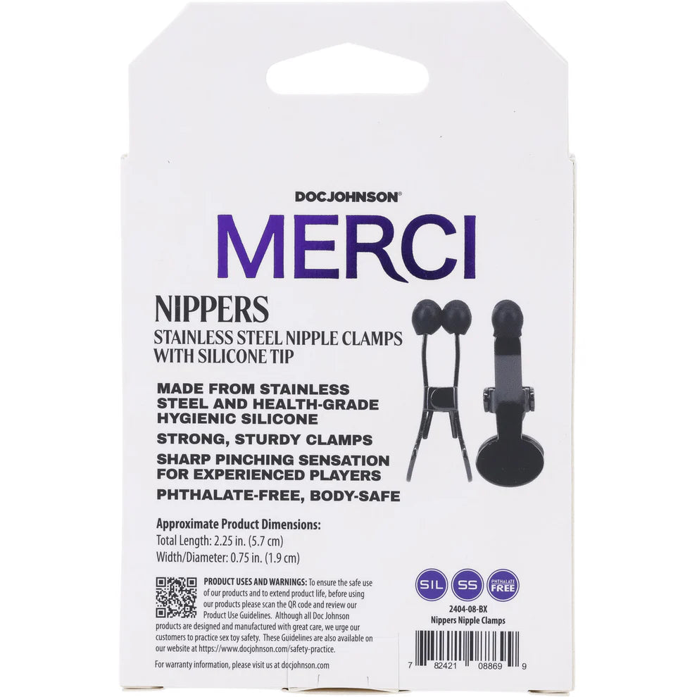 Merci Nippers Stainless Steel Nipple Clamps