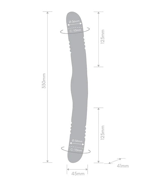 Double Delight Double Ended Vibrating and Thrusting Dildo