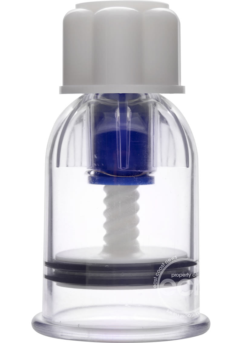 Master Series Intake Anal Suciton Device- Clear