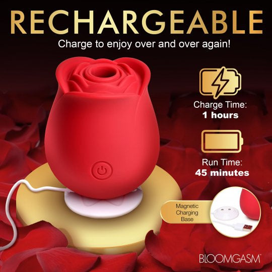 Bloomgasm The Perfect Rose Clitoral Stimulator (Choose Color)