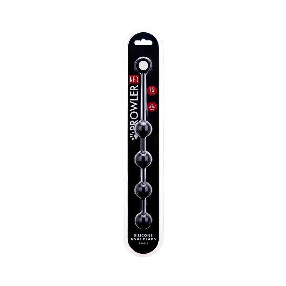 Prowler Red Silicone Anal Beads (Choose Size)