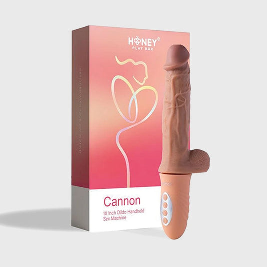 Honey Play Box Cannon 10” Thrusting Dildo