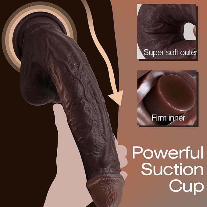 Big Rocco Ultra Realistic 11” Dildo (Choose Color)