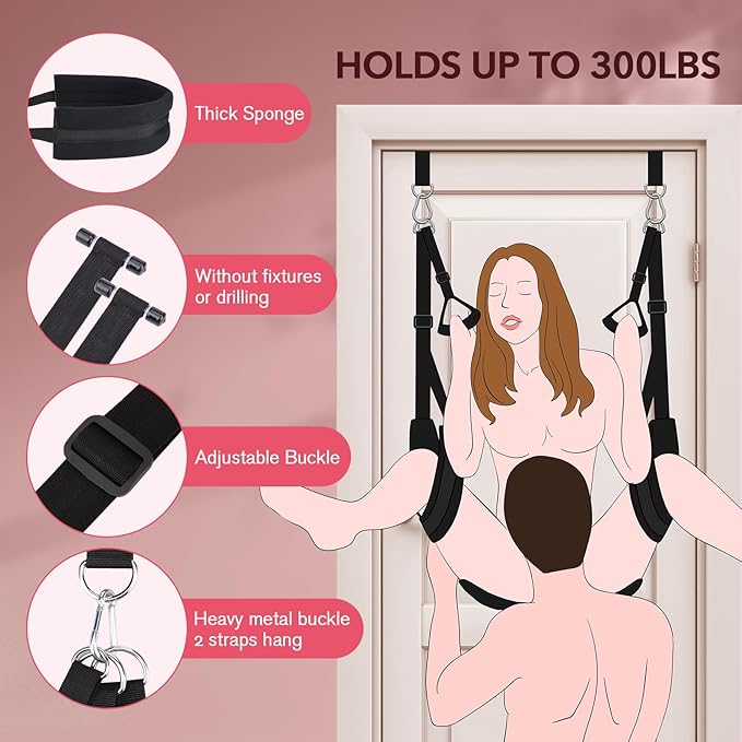 UTIMI Erotic Over the Door Sex Swing