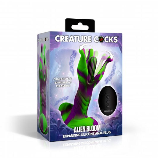 Creature Cocks Alien Bloom Expanding Silicone Anal Plug (Coming Soon)