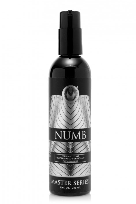 Numb Desensitizing Water Based Lubricant with Lidocaine 8oz
