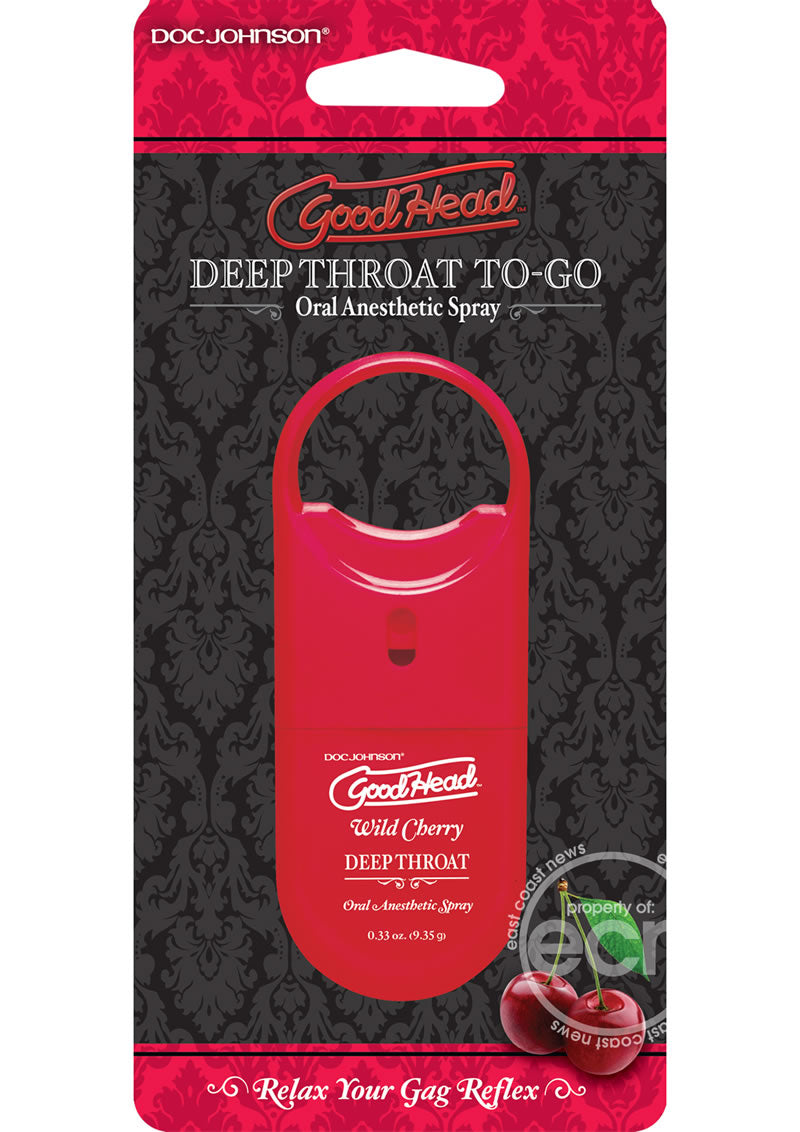 Good Head Deep Throat Oral Anesthetic Spray (Choose Flavor)