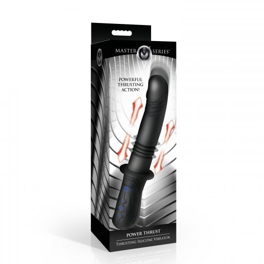Master Series Power Thrust Thrusting Silicone Vibrator (Coming Soon)