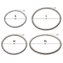 Master Series Possession Stainless Steel Locking Collar-Medium