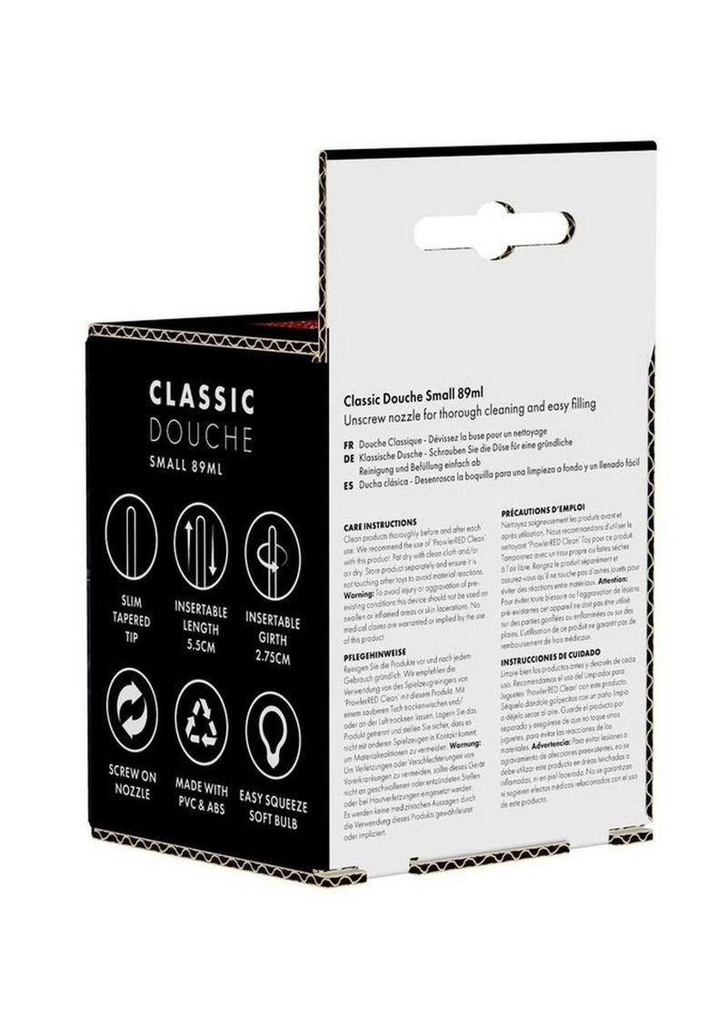 Prowler RED Bulb Anal Douche-Medium-Black