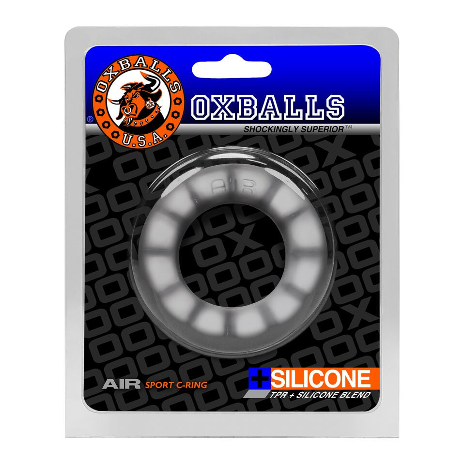 Oxballs Air Super-Lite Airflow Cockring- Clear Ice