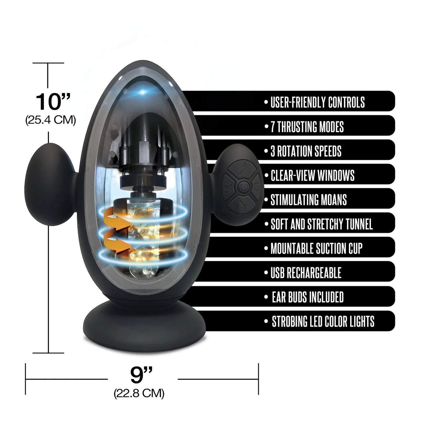 MstrB8 Blast Off Automatic Male Masturbator