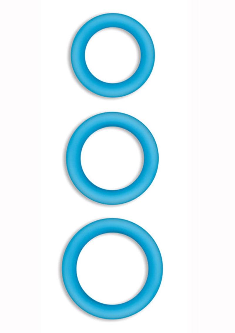 Firefly Halo Silicone Cock Ring Glow In the Dark (Choose size & Color)