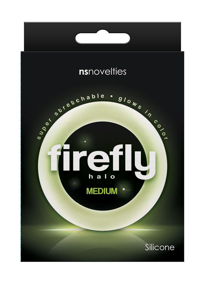 Firefly Halo Silicone Cock Ring Glow In the Dark (Choose size & Color)