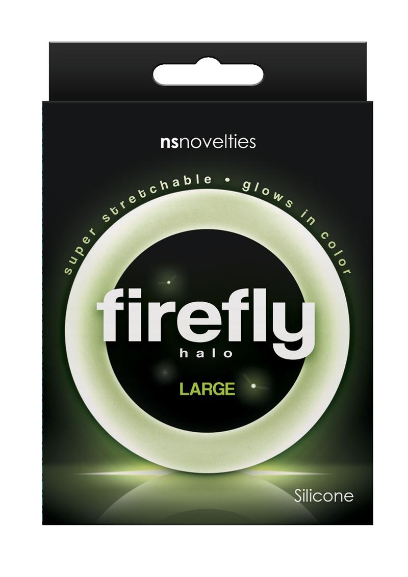 Firefly Halo Silicone Cock Ring Glow In the Dark (Choose size & Color)