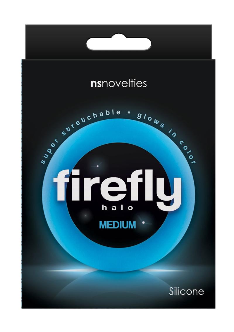 Firefly Halo Silicone Cock Ring Glow In the Dark (Choose size & Color)