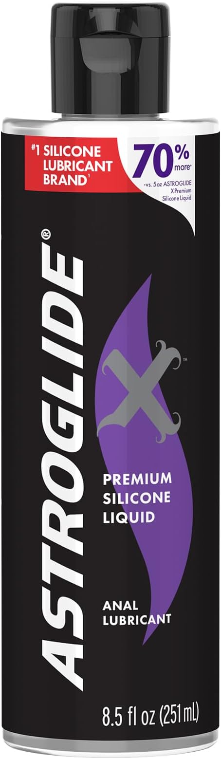 Astroglide Premium Silicone Lube (Choose Size)