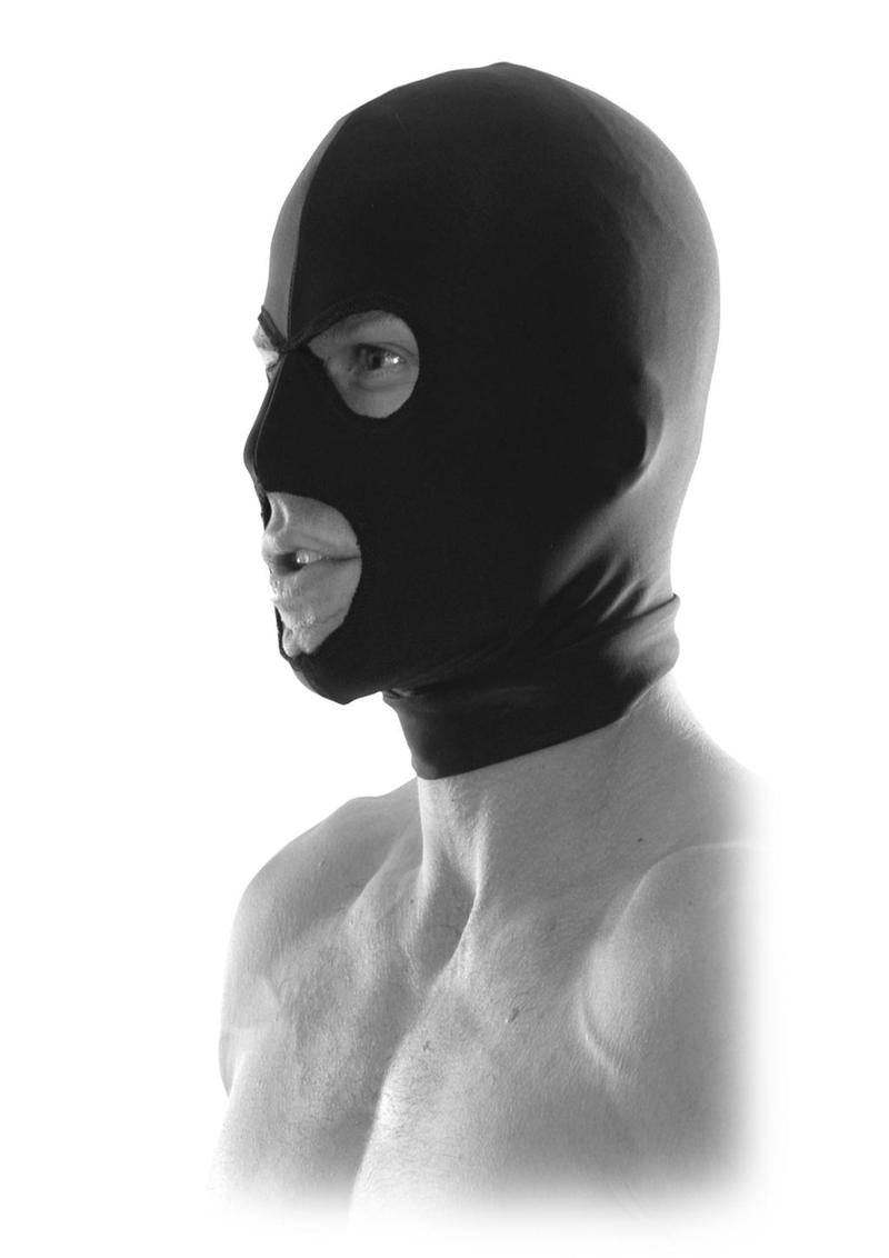 Fetish Fantasy Series Limited Edition Spandex Hood Black