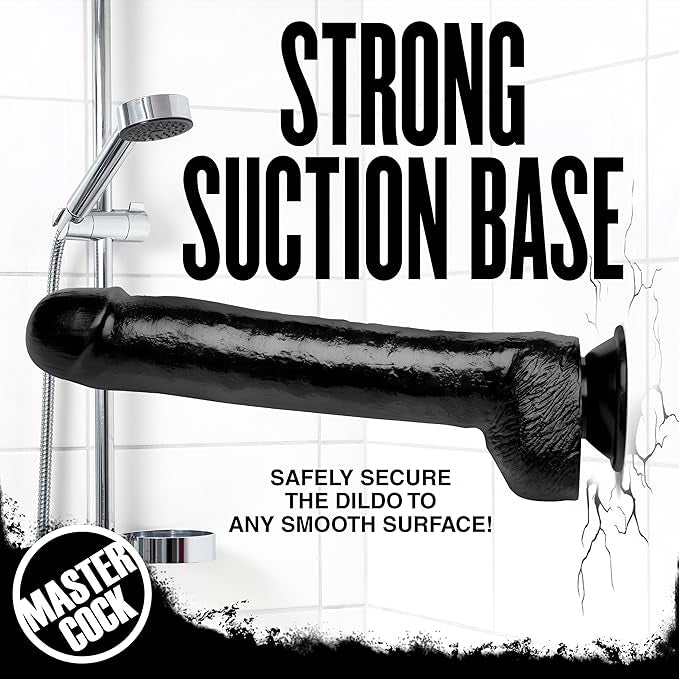 Master Cock The Black Destroyer Huge 16” Dildo