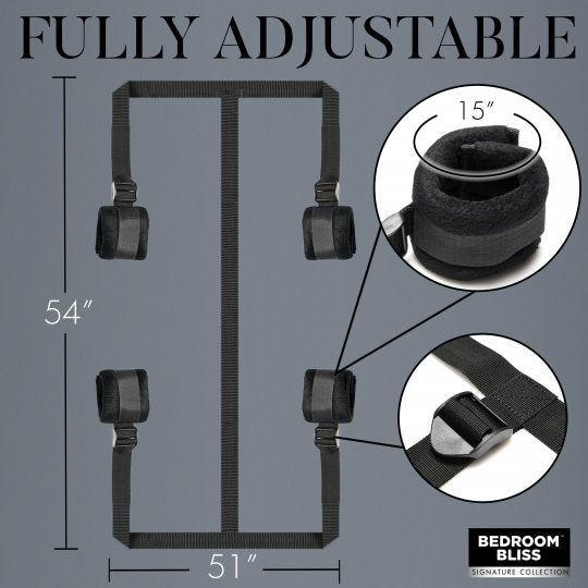 Bedroom Bliss Lover’s Bed Restraint System