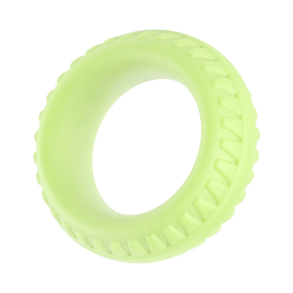 Forto F-12 Liquid Silicone Cockring 35mm Glow