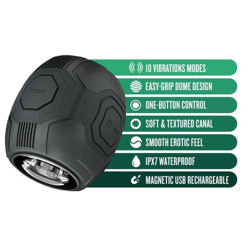 M for Men Dome X Rechargeable Vibrating Masturbator